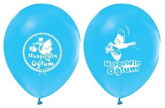 BALON HOŞGELDİN OĞLUM A.MAVİ PK:16 KL:48