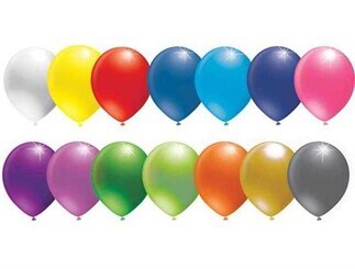 BALON DÜZ PASTEL 12 İNC KARIŞIK PK:25 KL:36