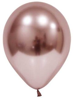 BALON KROM PARLAK 6 İNC ROSE GOLD PK:50 KL:40