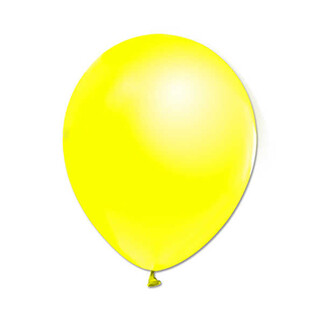 BALON METALİK DÜZ 10 İNC SARI PK:100 KL:70
