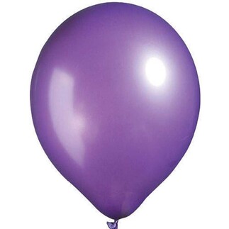 BALON METALİK DÜZ 10 İNC VİOLET MOR PK:100 KL:70