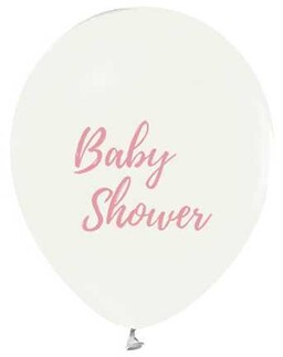 BALON ŞEFFAF BABY SHOWER PEMBE PK:100 KL:50