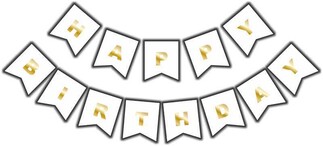 FLAMA HAPPY BİRTHDAY SET BEYAZ PK:1 KL:300