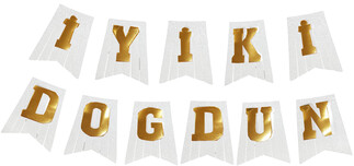 FLAMA İYİKİ DOĞDDUN EVADAN BEYAZ PK:1 KL:100