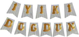 FLAMA İYİKİ DOĞDDUN EVADAN GÜMÜŞ PK:1 KL:100