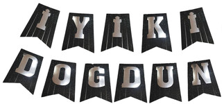 FLAMA İYİKİ DOĞDDUN EVADAN SİYAH PK:1 KL:100