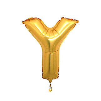 FOLYO BALON HARF Y ALTIN 16 INC(40CM) PK:1 KL:500