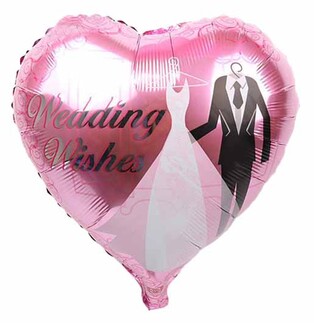 FOLYO BALON KALPLİ GELİN DAMATLI 18INC PK:1 KL:200