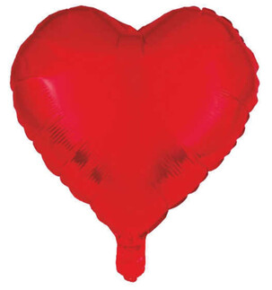 FOLYO BALON KALPLİ KIRMIZI 18INC PK:10 KL:120